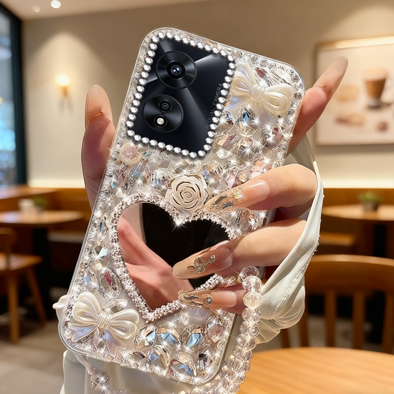 高端奢华镶钻手机壳，不掉钻，不发黄