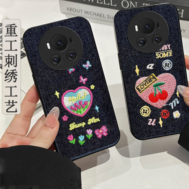 2026新款秋冬牛仔刺绣，不脱丝，不掉色