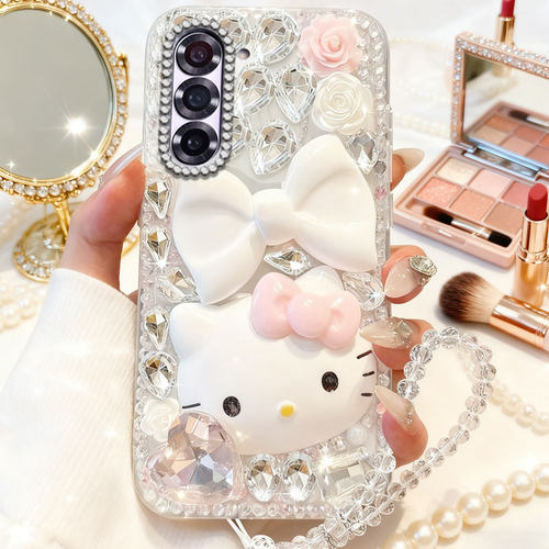 高端奢华镶钻手机壳，不掉钻，不发黄