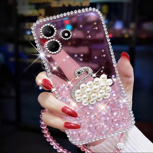 马年新款滴胶镶钻适用redmi红米Note14手机壳女款15保护套15+春节14新年款15网红12过年12极速版本命年13新品