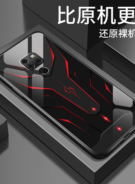适用华为mate20手机壳mate20pro新款钢化玻璃壳高级简约机甲HMAAL00软壳硅胶保护套mate20x男生女情侣外壳
