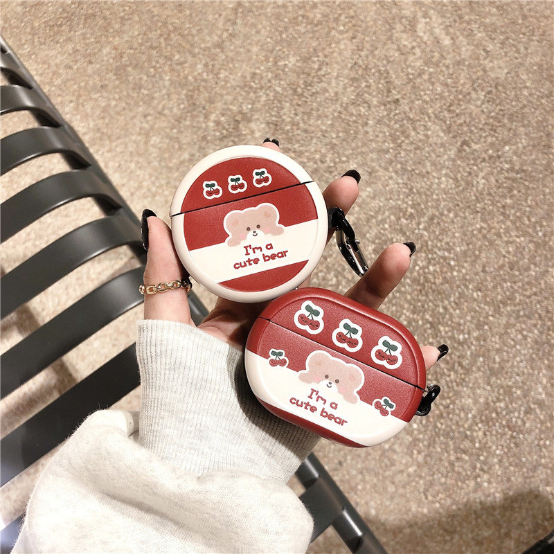 可爱樱桃熊适用华为freebudspro保护套freebuds3/4i三四代无线蓝牙耳机硅胶软壳4e卡通freebus pro freebud4i|msdalam kategori Aksesori Digital 3C, MP3/Aksesori MP4, Aksesori fon kepala - dari Buy2taobao.com untuk memberikan perkhidmatan ejen Taobao profesional membeli