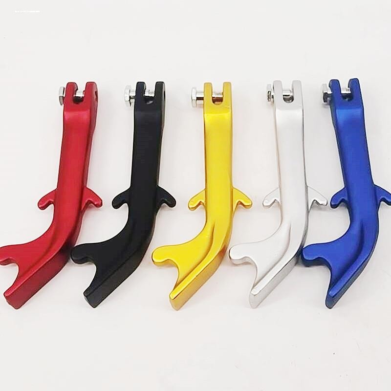 适用福喜100  JOG50/90 DIO50 ZX50 短款改装侧支架 脚撑 边撑