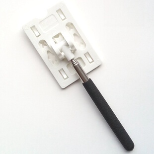 停车场取卡夹伸缩棒小区车库打卡杆拍卡神器收费站递卡开泊车用品