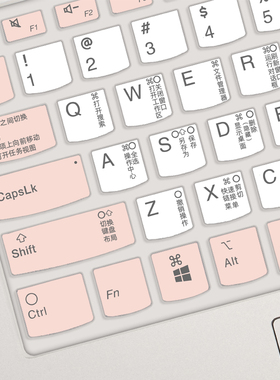 适用于thinkbook14键盘膜小新pro14笔记本保护air15电脑13威6p潮7000功能plus防尘13s罩pro16贴膜yoga14s套16