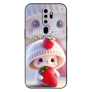 适用oppoA11x手机壳oppo A11X保护套PCHM30防摔新防摔全包软超薄情侣潮网红男液态硅胶女简约卡通萌兔订定制