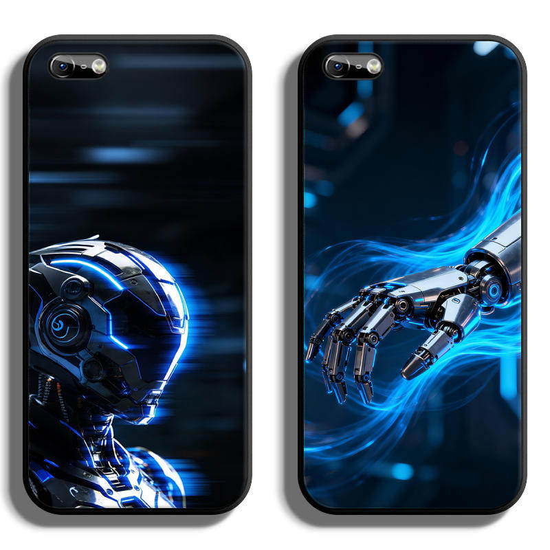 适用iphone5手机壳iPhone苹果5S保护套4全包4s防摔软定制薄硅胶科技个性液态男简约网红新款创意时尚情侣潮高