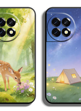 适用一加Ace2手机壳Ace2Pro保护套Ace2V全包软防摔定制薄硅胶治愈系二液态创意直边时尚新款个性潮情侣网红女