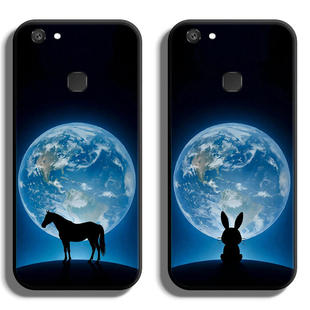 适用vivoY73手机壳s保护套t全包Y66防摔Y67定制软薄硅胶地球简约个性创意卡通新款潮网红时尚液态情侣高级女