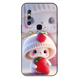 适用vivoS1手机壳vivo S1保护套v1831a防摔v1831t全包软升降式超薄情侣网红男液态硅胶女潮新款个性萌兔定制