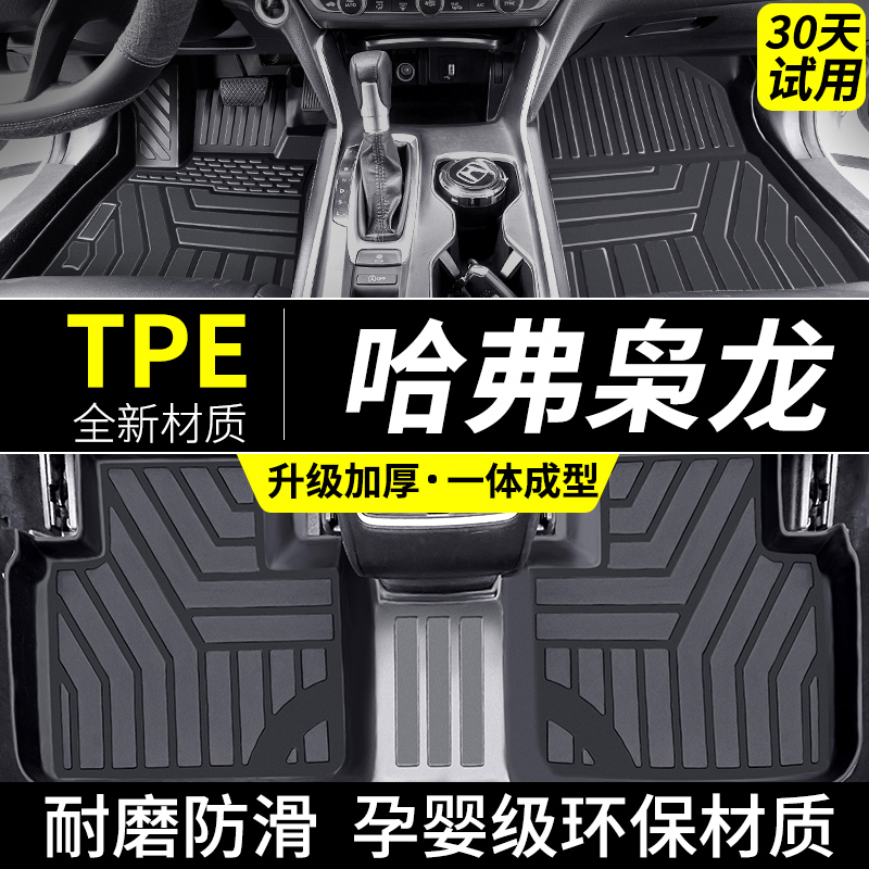 适用于哈弗枭龙tpe脚垫汽车