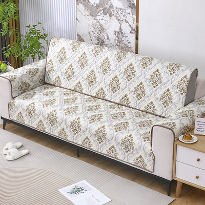 直排沙发垫防滑四季通用现代简约客厅双三人沙发巾防滑异形坐垫子