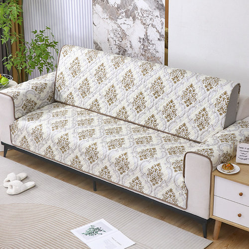 直排沙发垫防滑四季通用现代简约客厅双三人沙发巾防滑异形坐垫子