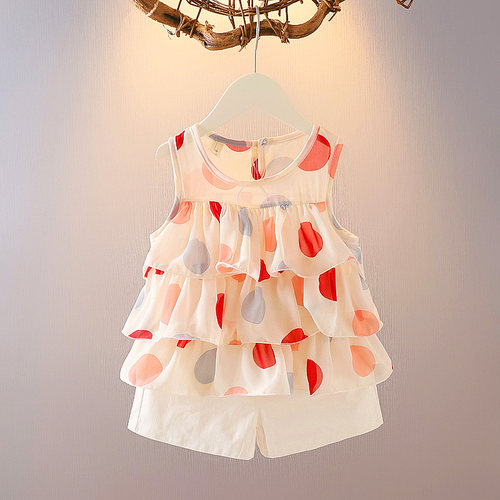 女宝宝夏季12个月左右公主风背心