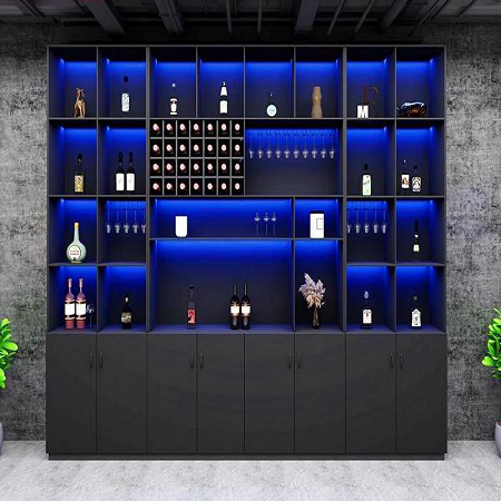 简欧红酒架酒柜置物架红酒展示架靠墙酒吧柜酒庄红酒展柜轻奢定制|ruв категории жилой мебели, кабинет, винный шкаф - от Buy2taobao.com для оказания профессиональной услуги покупки агента Taobao