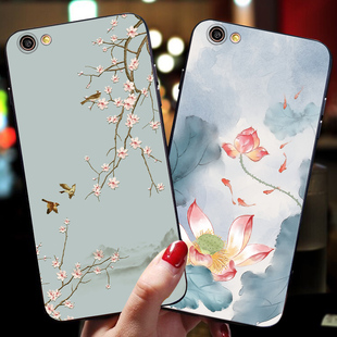 oppor9s手机壳r9保护套sk女潮牌r9splus超薄m中国风r9plus软壳0pp0全包opopr防摔tm硅胶opop创意新款st全包边