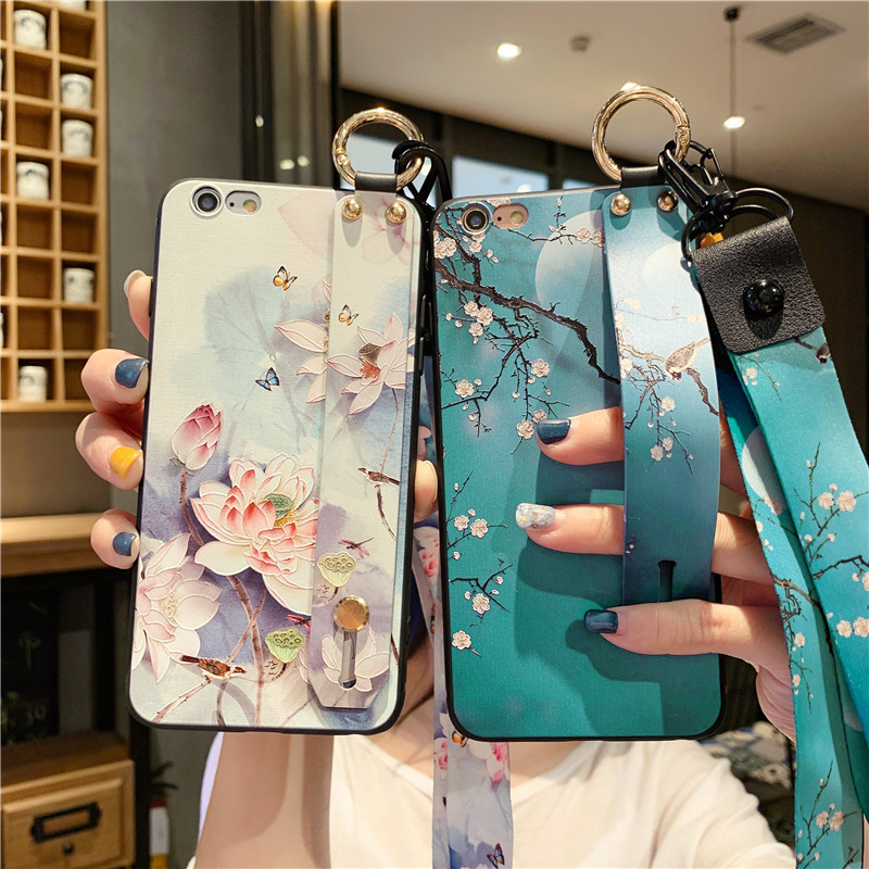 oppo带挂绳长短款新品中国风软壳