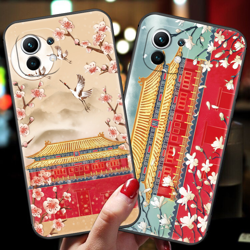 上新了故宫小米11ultra手机壳中国风11pro硅胶软壳女款十一全包防摔保护套复古风网红潮牌男潮青春版国潮新款,3C数码配件,手机保护套/壳,淘宝优惠券,粉丝福利购,淘宝优惠卷