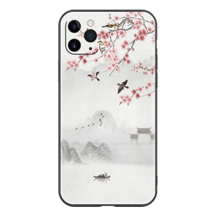 ipone11promax手机壳iPhonex女款苹果x硅胶软壳iPhone xs max中国风pro男iPhonexr全包防摔xr个性创意古风潮