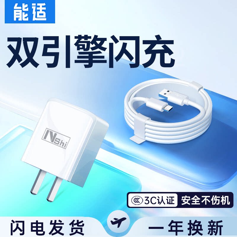 双引擎闪充充电器快充图片