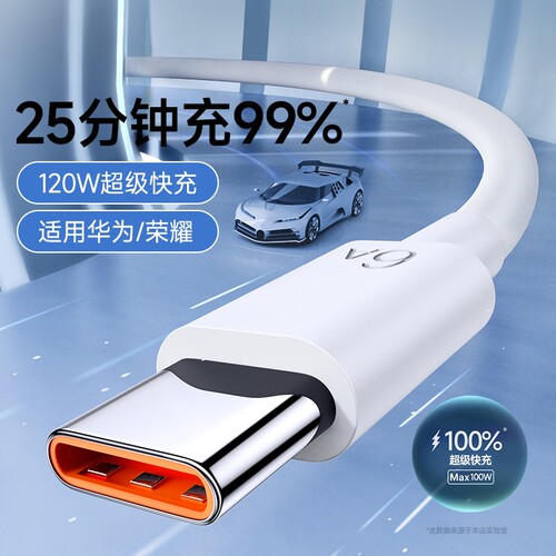 能适100WType-c充电线