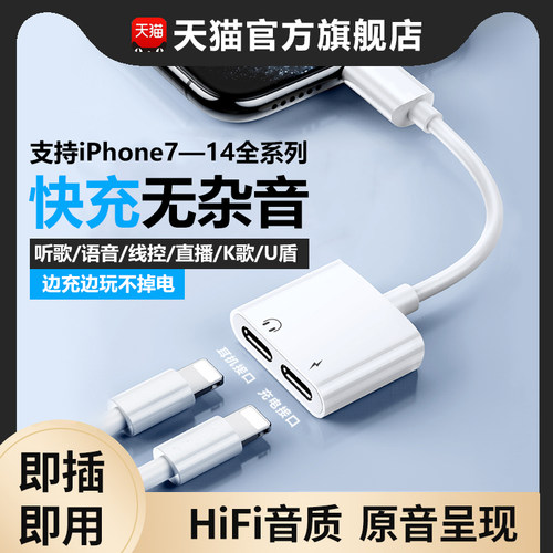 能适适用苹果二合一转换器