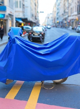 电动车车衣适用于雅迪E3踏板电摩托车罩R3电瓶加厚V7防晒防雨罩套