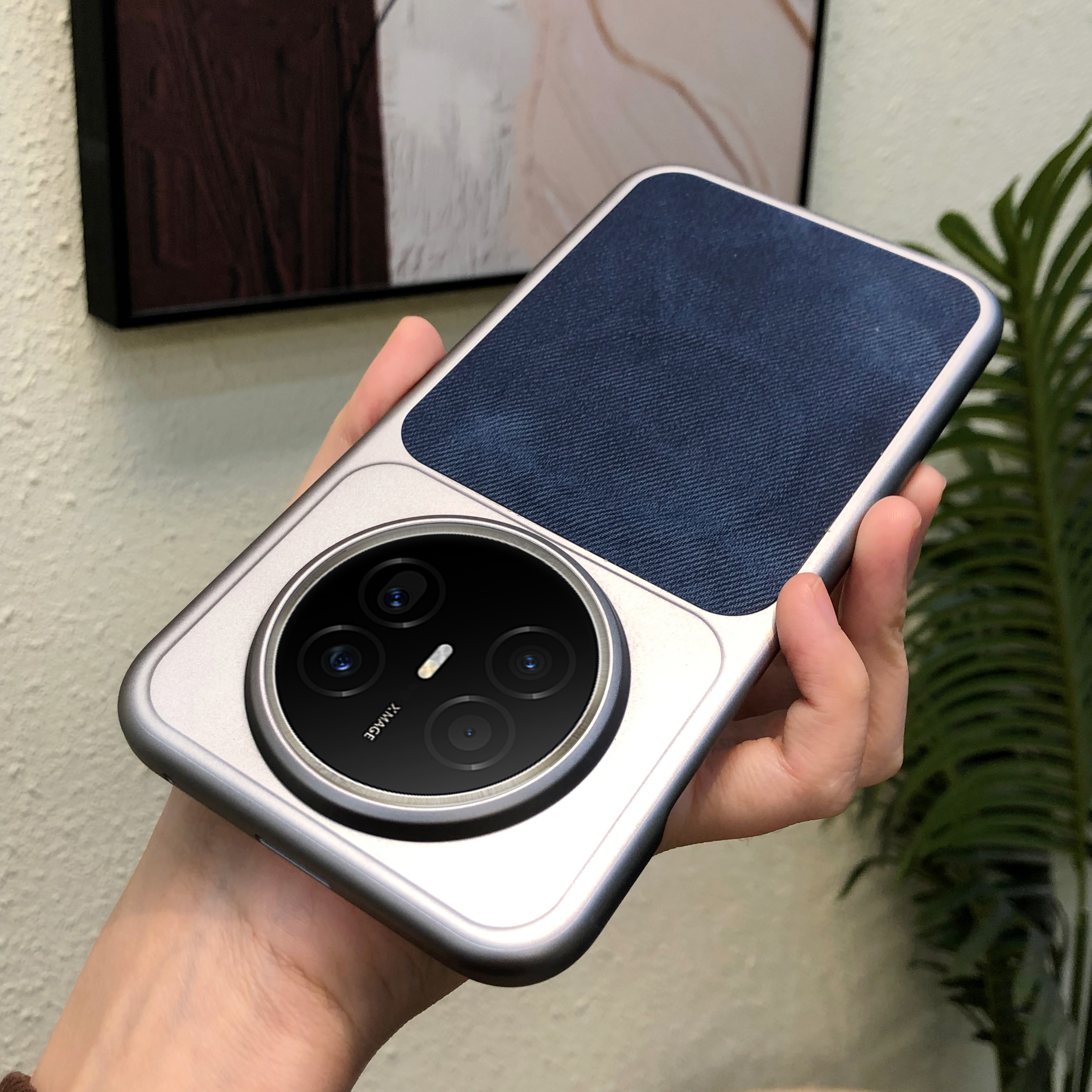 适用华为mate80系列防摔素皮硬壳