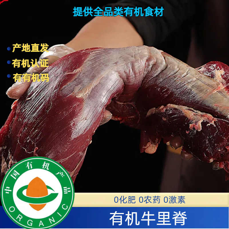 有机牛里脊有机认证无抗口感好散养有机牦牛肉