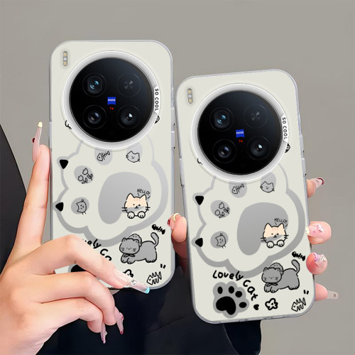 C09猫爪适用vivoY500手机壳Y300pro+全包voy78i十Y200por防摔Y100T保护GT套Y76丫外壳voviy73新款Y男女vivo