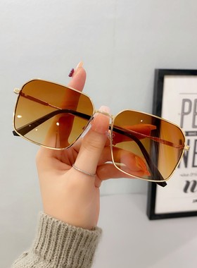 男防墨镜大脸强光女复古眼镜