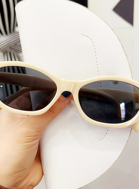 新款复古墨镜韩版潮ins网红高级感拍照凹造型防紫外线太阳眼镜潮