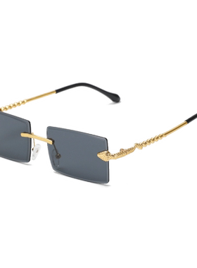 2024墨镜显瘦复古眼镜男网红款