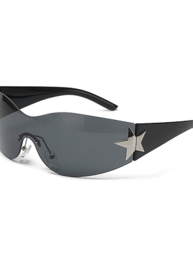 男防墨镜强光复古新款潮女街拍