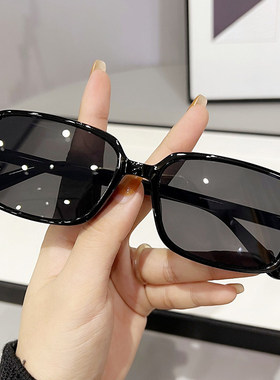 墨镜女夏防紫外线太阳眼镜男士开车2025潮流新款时尚圆脸网红眼睛