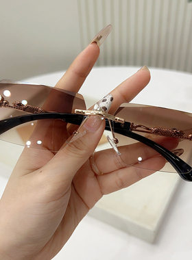 2024新款墨镜女大脸显瘦ins潮复古防紫外线强光太阳眼镜男网红款