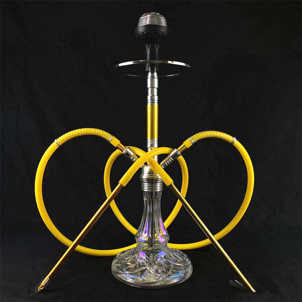 酒吧水烟壶全套ktv餐厅茶楼中号阿拉伯水烟专用大烟雾高档水烟袋