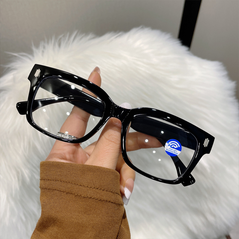 眼镜近视女网红同款黑框防辐射