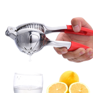 挤柠檬榨汁器橙子手动榨汁机柠檬夹子迷你家用小型水果压汁器手动