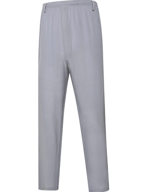 真丝男裤夏季薄款桑蚕丝裤子