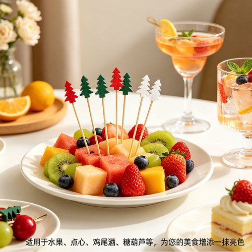 一次性食品级竹质水果签