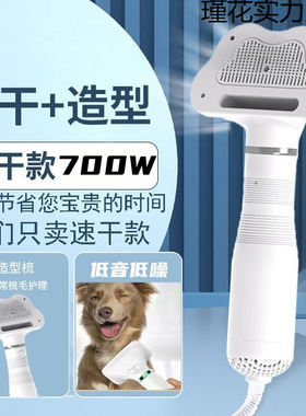 宠物吹风拉毛神器狗狗速干一体蓬松吹风机梳毛器猫咪洗澡吹干