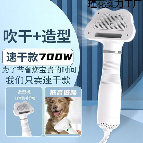 吹风机梳毛器猫咪洗澡吹干