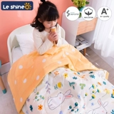 Детское хлопковое прохладное одеяло, летнее летнее одеяло для детского сада для сна, можно стирать