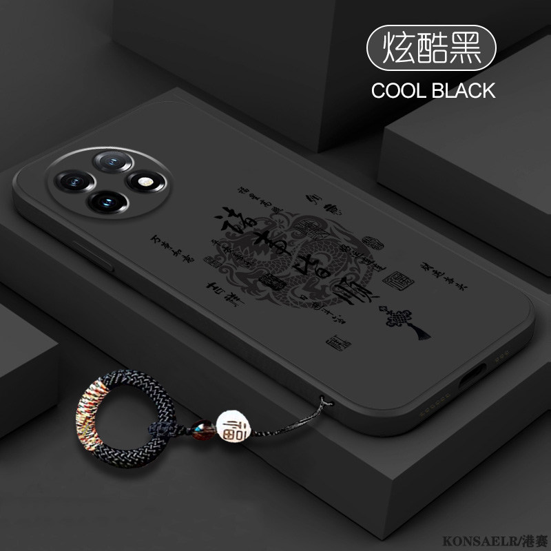 诸事皆顺适用一加11手机壳oneplus11新款液态硅胶1+11保护套1加1十全包防摔oppo高级感十一PHB110专用外壳后