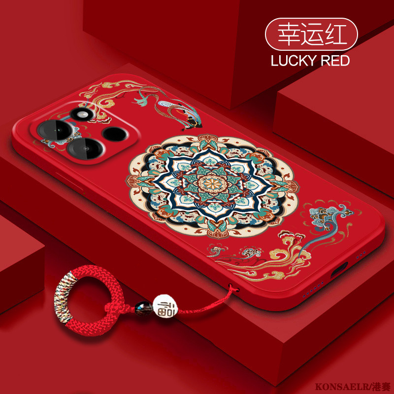 国潮适用一加Turbo6手机壳1加Tubro6V敦煌风保护套OP