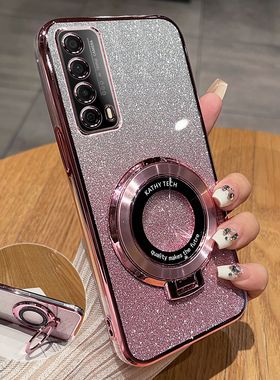 适用华为畅享20se手机壳畅想20es保护硅胶套5G全包防摔PPA一AL20透明软PPAAL畅亨新款带支架超薄送钢化膜可爱