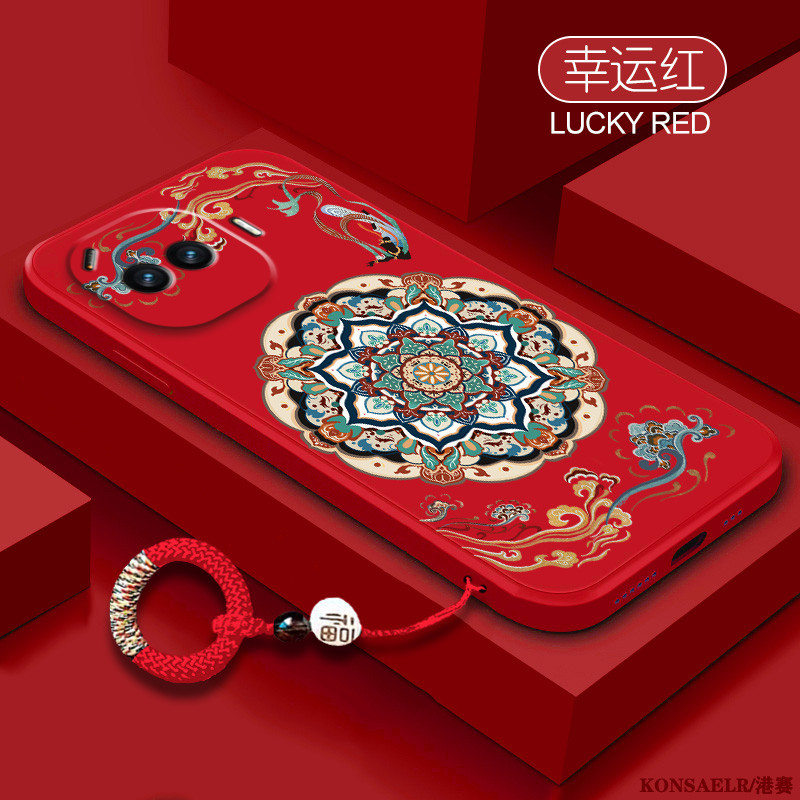 国潮适用IQOOZ11Turbo手机壳新年Z11Trubo新款保