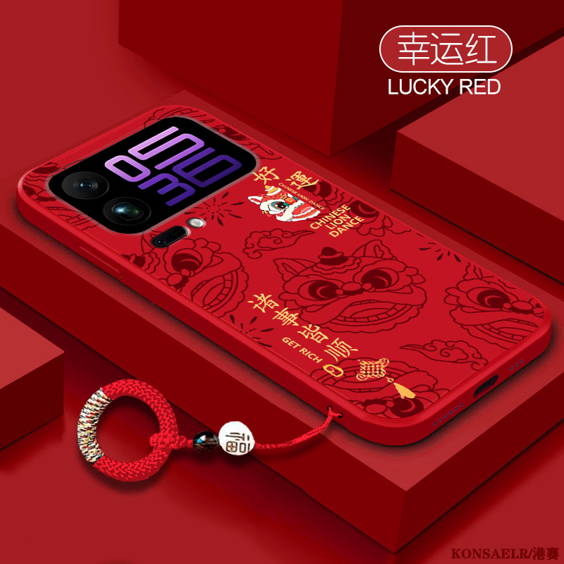 好运醒狮适用小米17手机壳Xiaomi17Pro保护套ProMax新款液态硅胶Max中国风全包防摔MI十七por男女p专用软外壳
