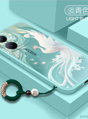 凤鸣九天适用vivoy78手机壳y11镜头全包y77e直边y76s保护套y70s液态硅胶y70t情侣y55s新款y53s高级感防摔外壳